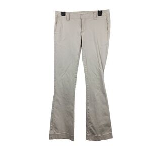 American Eagle Outfitters Khaki Bootcut Stretch Pants Womens Size 4‎